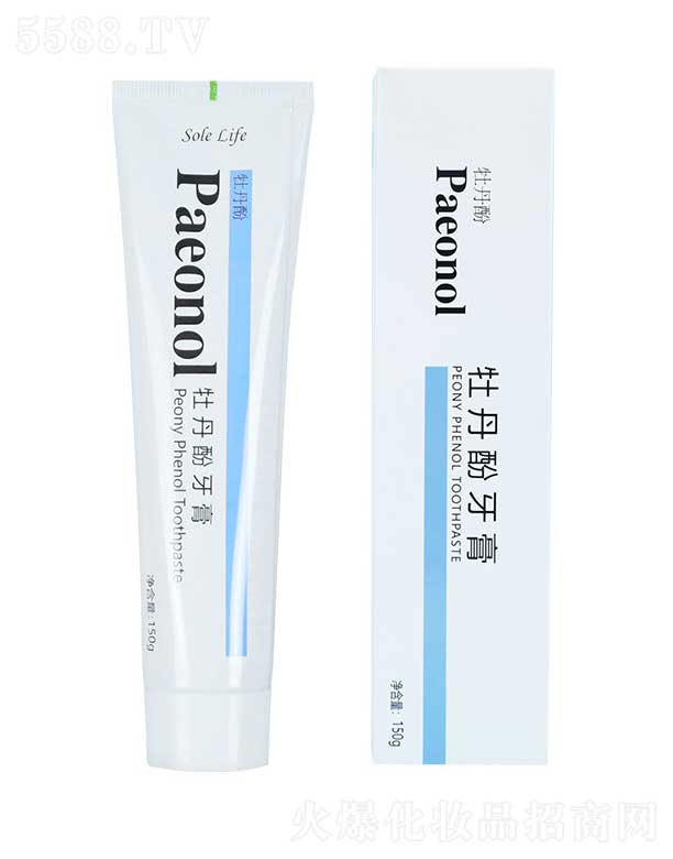 龍池牡丹實業有限公司：搜樂牡丹酚牙膏 150g