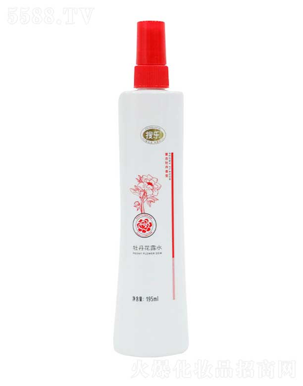 龍池牡丹實業有限公司：搜樂牡丹花露水 195ml