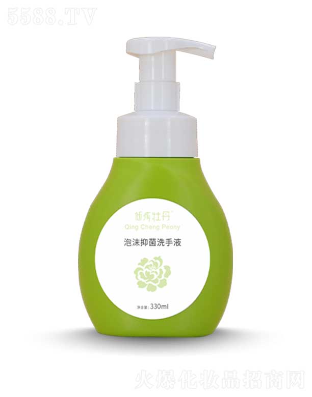 龍池牡丹實業有限公司：傾城牡丹泡沫抑菌洗手液 330ml