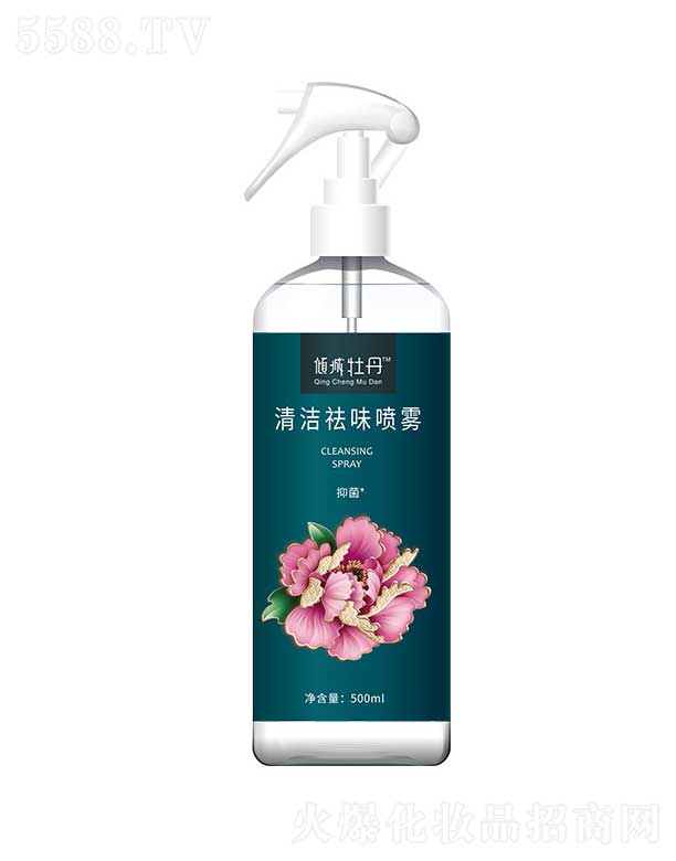 龍池牡丹實業有限公司：傾城牡丹清潔祛味噴霧 500ml