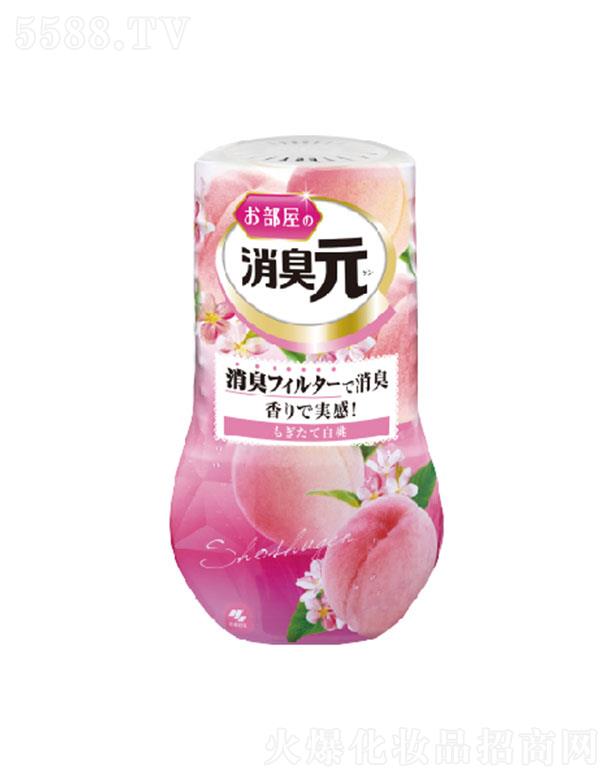 小林房間用消臭元 新鮮白桃