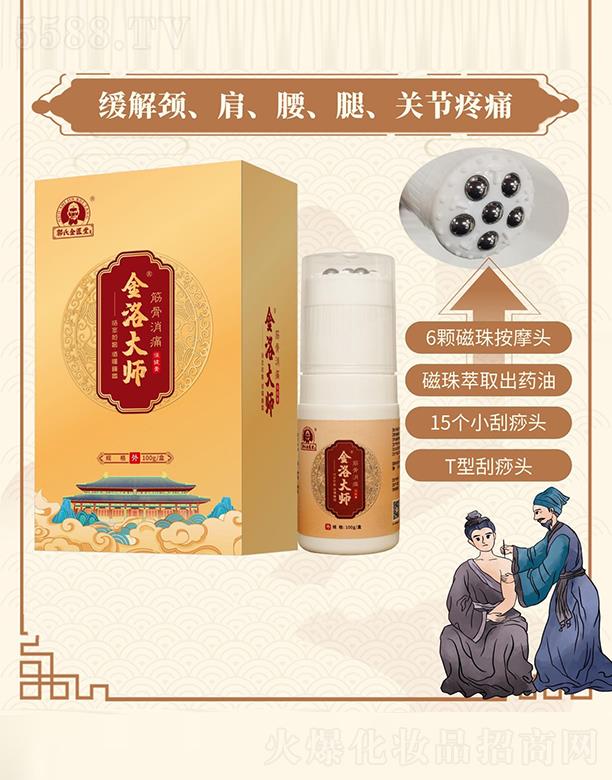 金洛大師筋骨消痛保健膏