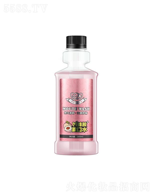 M蜂膠漱口水水蜜桃味