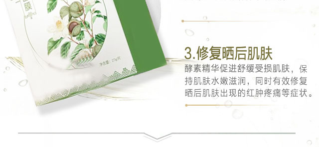 茶氏家族山茶煥顏面膜套盒